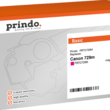 Prindo Basic Magenta Toner PRTC729M