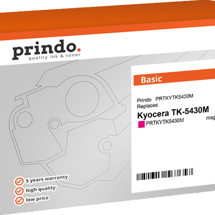 Prindo Basic Magenta Toner PRTKYTK5430M