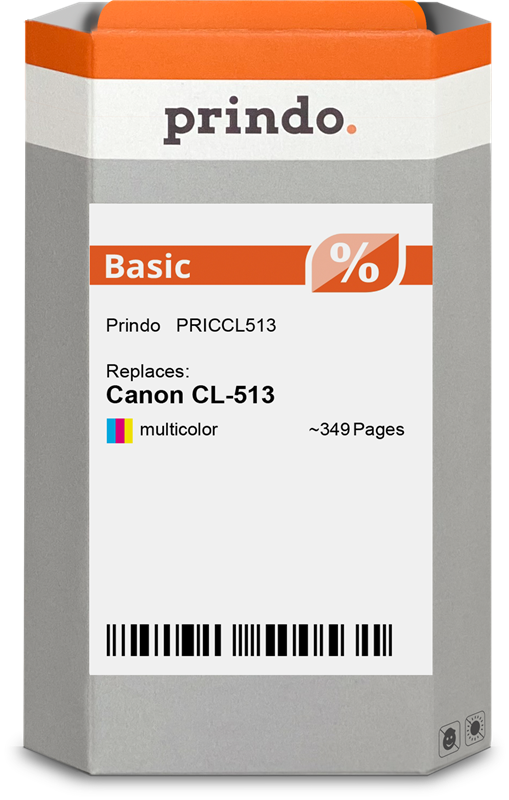 Prindo Basic mehrere Farben Druckerpatrone PRICCL513
