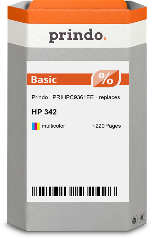 Prindo Basic mehrere Farben Druckerpatrone PRIHPC9361EE