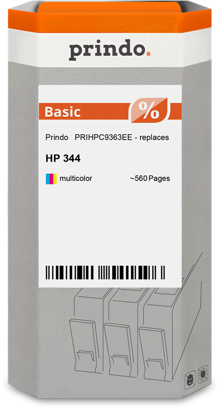 Prindo Basic mehrere Farben Druckerpatrone PRIHPC9363EE