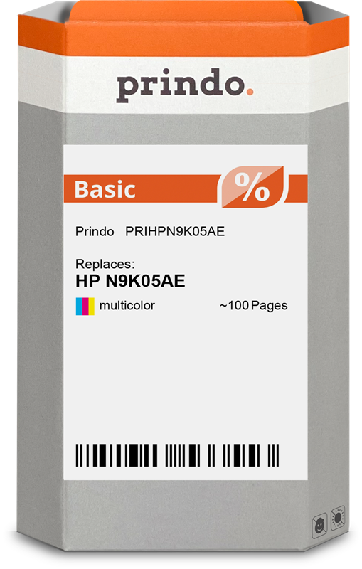 Prindo Basic mehrere Farben Druckerpatrone PRIHPN9K05AE