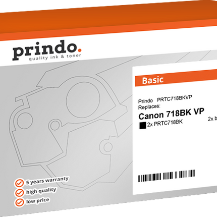 Prindo Basic Multipack Schwarz