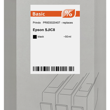 Prindo Basic Schwarz Druckerpatrone PRIES020407