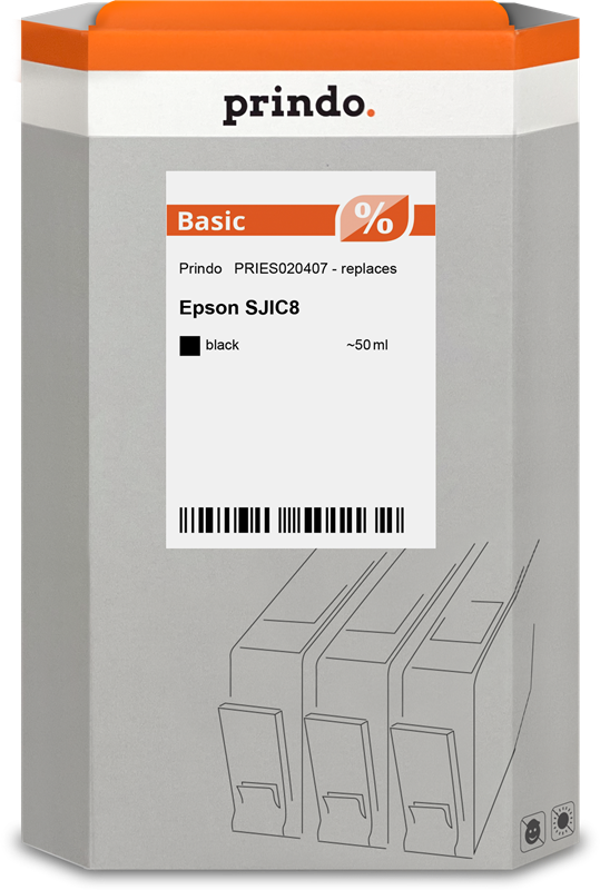 Prindo Basic Schwarz Druckerpatrone PRIES020407