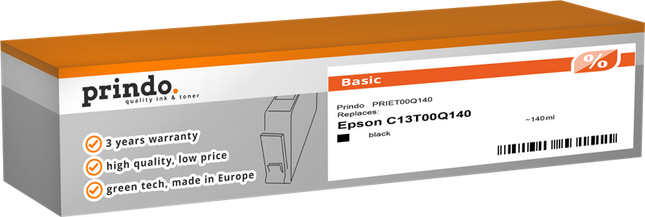 Prindo Basic Schwarz Druckerpatrone PRIET00Q140