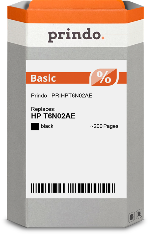 Prindo Basic Schwarz Druckerpatrone PRIHPT6N02AE