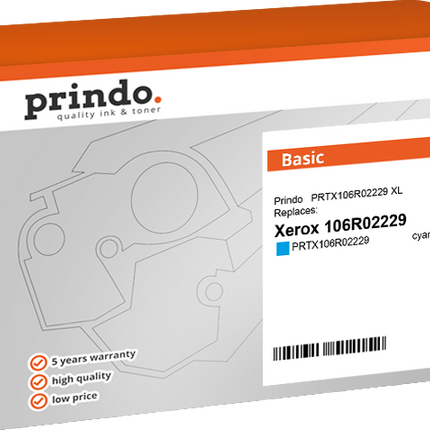 Prindo Basic XL Cyan Toner PRTX106R02229