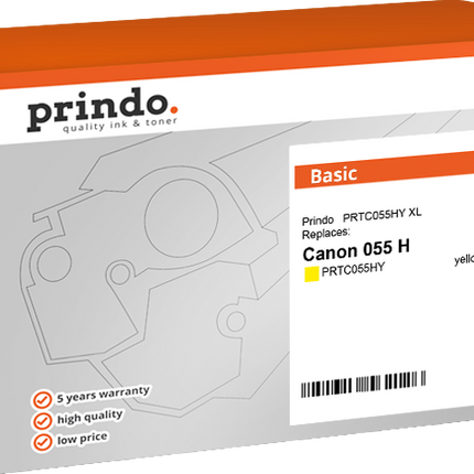 Prindo Basic XL Gelb Toner PRTC055HY