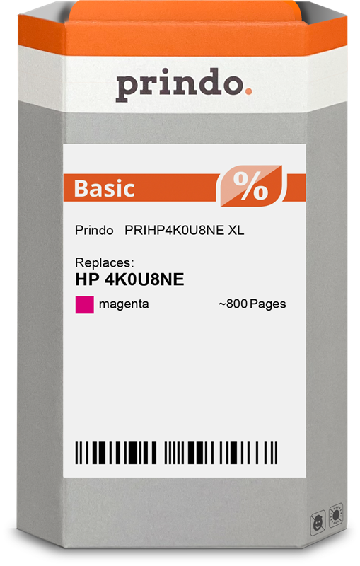 Prindo Basic XL Magenta Druckerpatrone PRIHP4K0U8NE