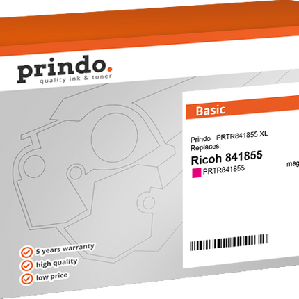 Prindo Basic XL Magenta Toner PRTR841855
