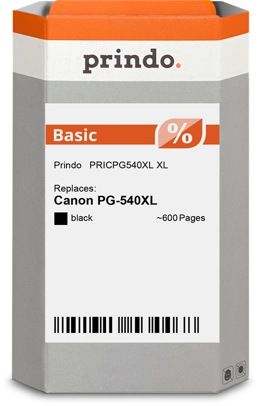 Prindo Basic XL Schwarz Druckerpatrone PRICPG540XL