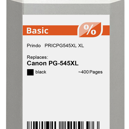 Prindo Basic XL Schwarz Druckerpatrone PRICPG545XL