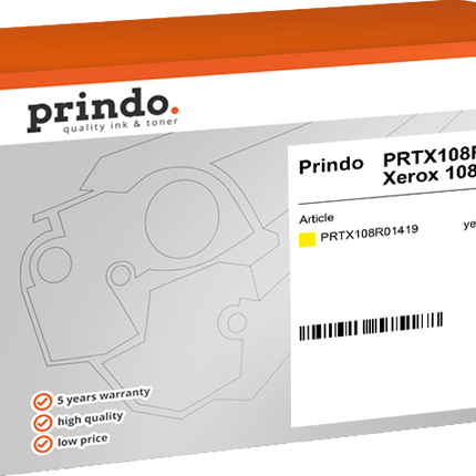 Prindo Classic Bildtrommel Gelb