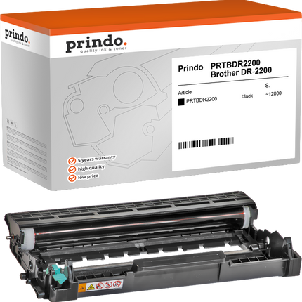 Prindo Classic Bildtrommel Schwarz (PRTBDR2200)