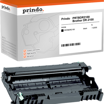 Prindo Classic Bildtrommel Schwarz (PRTBDR2100)