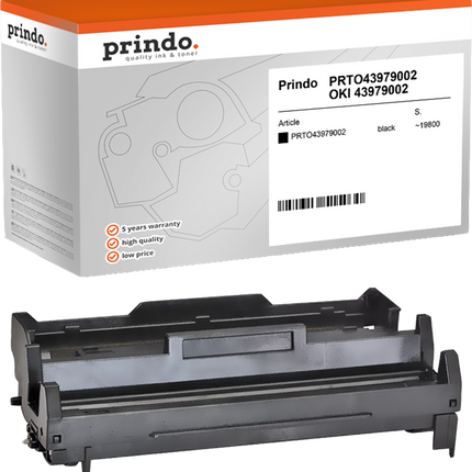 Prindo Classic Bildtrommel Schwarz