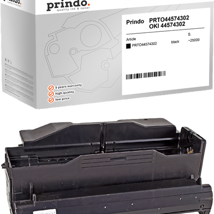 Prindo Classic Bildtrommel Schwarz
