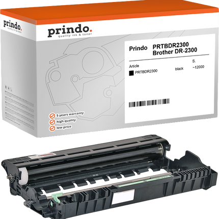 Prindo Classic Bildtrommel Schwarz (PRTBDR2300)