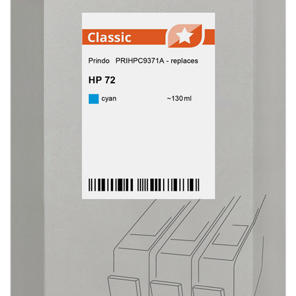 Prindo Classic Cyan Druckerpatrone PRIHPC9371A