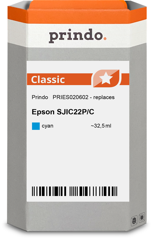 Prindo Classic Cyan Druckerpatrone PRIES020602