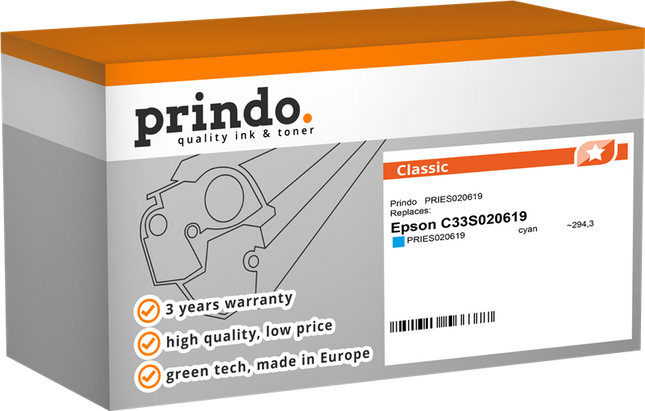 Prindo Classic Cyan Druckerpatrone