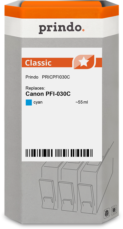 Prindo Classic Cyan Druckerpatrone PRICPFI030C