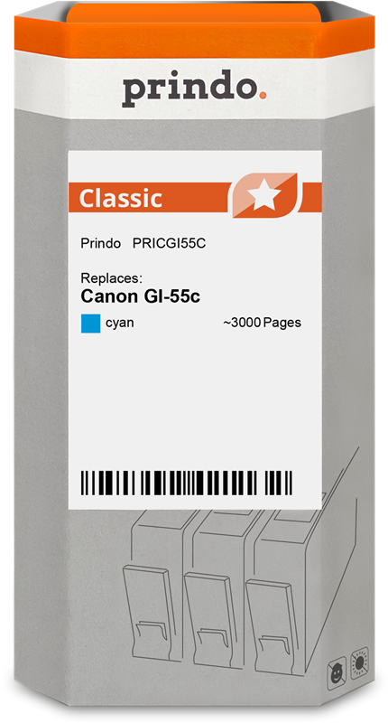 Prindo Classic Cyan Druckerpatrone PRICGI55C