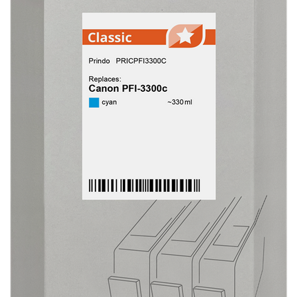 Prindo Classic Cyan Druckerpatrone