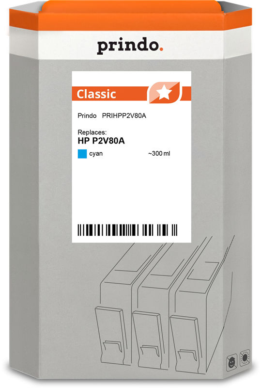 Prindo Classic Cyan Druckerpatrone