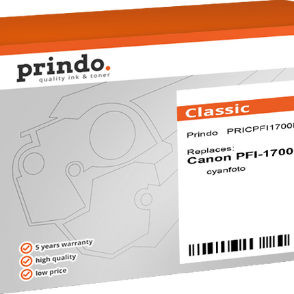 Prindo Classic Cyan (Foto) Druckerpatrone