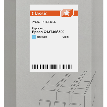 Prindo Classic Cyan (hell) Druckerpatrone PRIET46S5