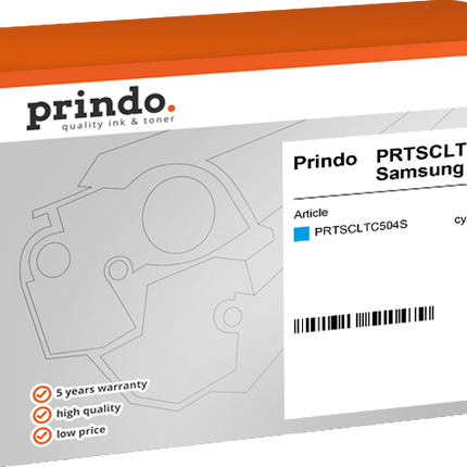 Prindo Classic Cyan Toner PRTSCLTC504S