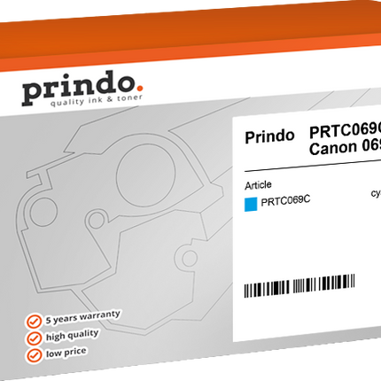 Prindo Classic Cyan Toner PRTC069C