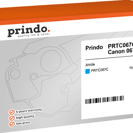 Prindo Classic Cyan Toner PRTC067C