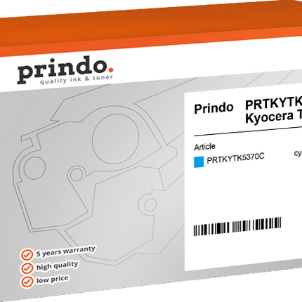 Prindo Classic Cyan Toner PRTKYTK5370C