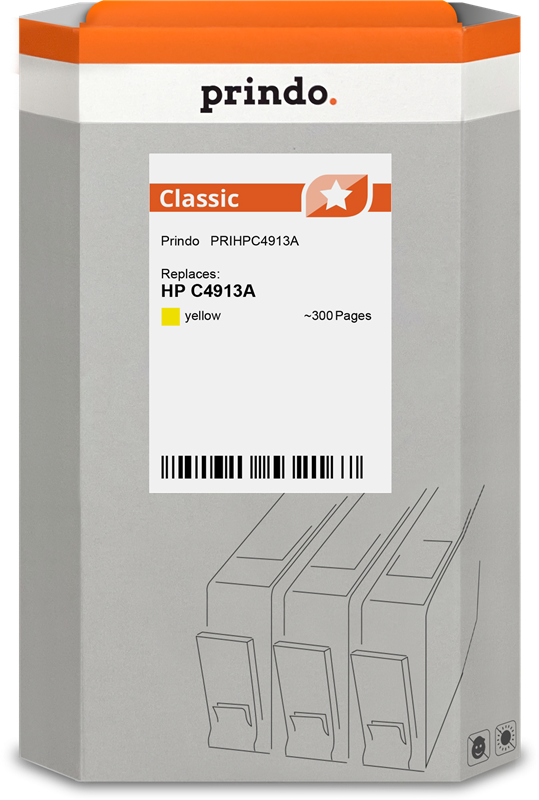 Prindo Classic Gelb Druckerpatrone PRIHPC4913A