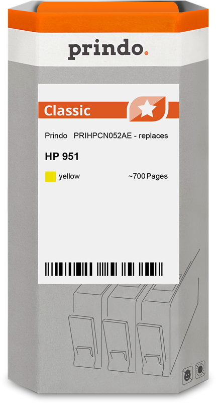 Prindo Classic Gelb Druckerpatrone PRIHPCN052AE