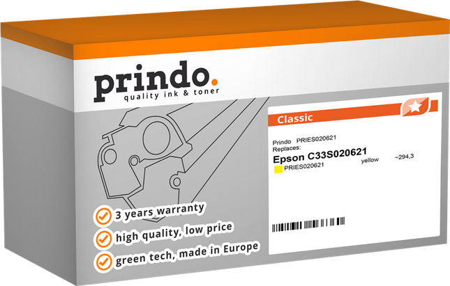 Prindo Classic Gelb Druckerpatrone