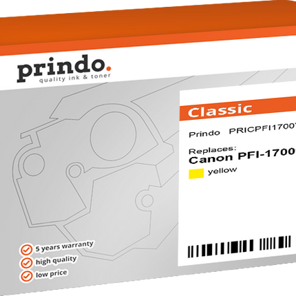 Prindo Classic Gelb Druckerpatrone