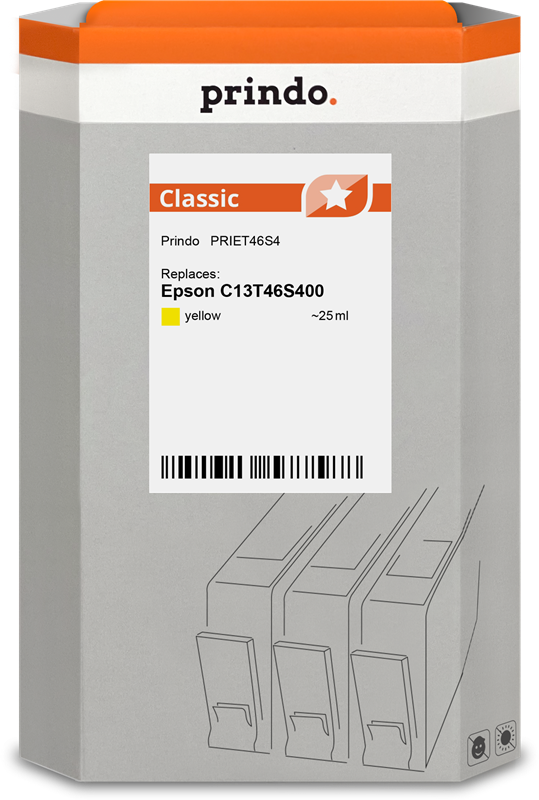 Prindo Classic Gelb Druckerpatrone PRIET46S4