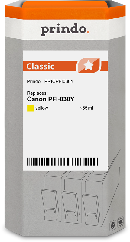 Prindo Classic Gelb Druckerpatrone PRICPFI030Y