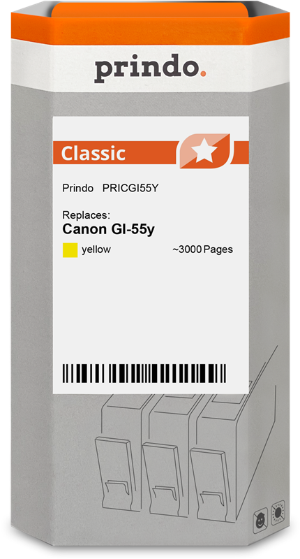 Prindo Classic Gelb Druckerpatrone PRICGI55Y
