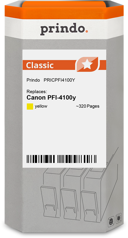 Prindo Classic Gelb Druckerpatrone PRICPFI4100Y