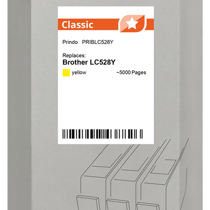 Prindo Classic Gelb Druckerpatrone