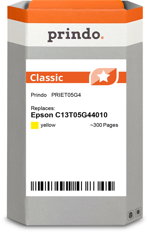Prindo Classic Gelb Druckerpatrone PRIET05G4