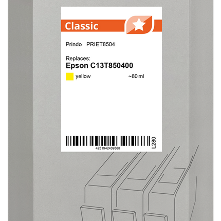 Prindo Classic Gelb Druckerpatrone