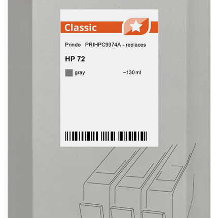 Prindo Classic Grau Druckerpatrone PRIHPC9374A