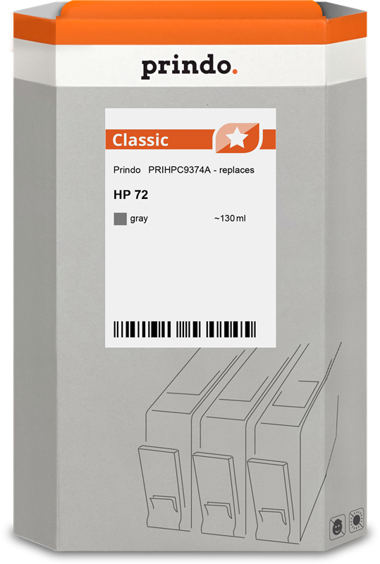 Prindo Classic Grau Druckerpatrone PRIHPC9374A