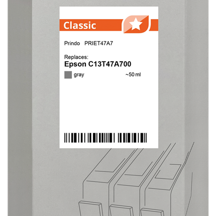 Prindo Classic Grau Druckerpatrone PRIET47A7